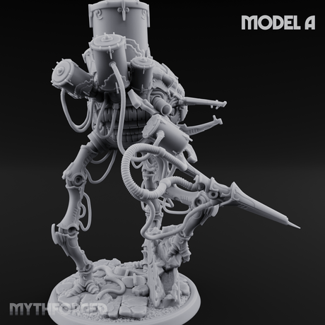 Tower Topped Tentacled Corpse Fleet Collectors A Miniature for Dungeons and Dragons, Pathfinder or other TTRPGs