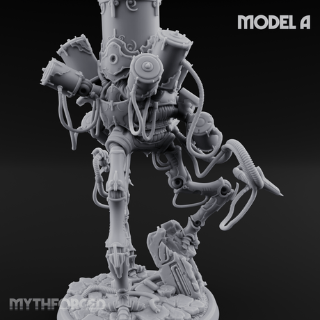 Tower Topped Tentacled Corpse Fleet Collectors A Miniature for Dungeons and Dragons, Pathfinder or other TTRPGs