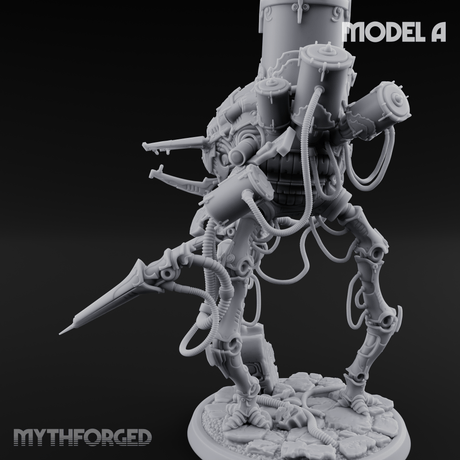 Tower Topped Tentacled Corpse Fleet Collectors A Miniature for Dungeons and Dragons, Pathfinder or other TTRPGs