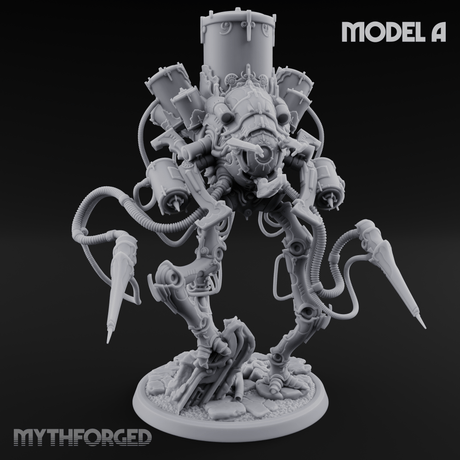 Tower Topped Tentacled Corpse Fleet Collectors A Miniature for Dungeons and Dragons, Pathfinder or other TTRPGs