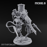 Tower Topped Tentacled Corpse Fleet Collectors B Miniature for Dungeons and Dragons, Pathfinder or other TTRPGs