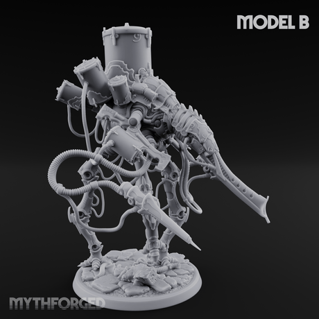 Tower Topped Tentacled Corpse Fleet Collectors Miniature for Dungeons and Dragons, Pathfinder or other TTRPGs