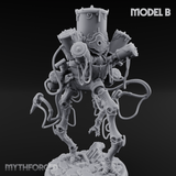 Tower Topped Tentacled Corpse Fleet Collectors B Miniature for Dungeons and Dragons, Pathfinder or other TTRPGs