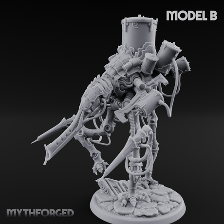 Tower Topped Tentacled Corpse Fleet Collectors B Miniature for Dungeons and Dragons, Pathfinder or other TTRPGs
