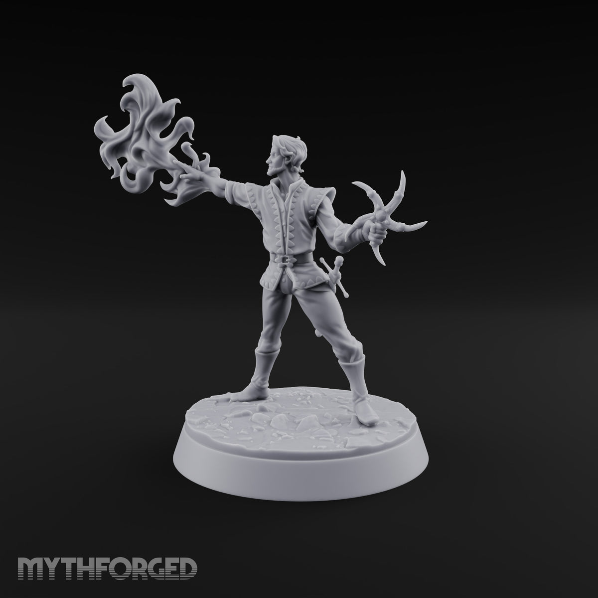 The Spell Outgrew His Hand Human Fire Sorcerer