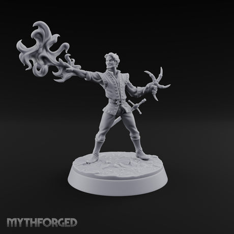 The Spell Outgrew His Hand Human Fire Sorcerer