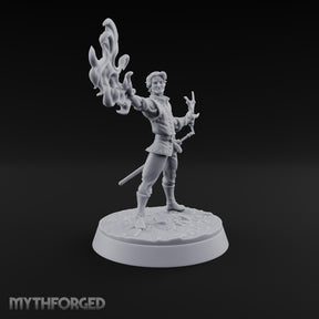 The Spell Outgrew His Hand Human Fire Sorcerer