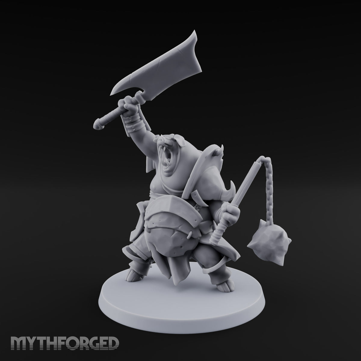 Loud, Proud and Boarish Wereboar Commander A