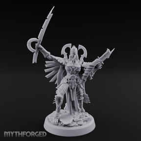 Arms Spread Corpse Fleet Commander Miniature for Dungeons and Dragons, Pathfinder or other TTRPGs