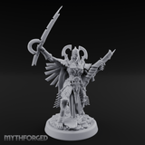 Arms Spread Corpse Fleet Commander Miniature for Dungeons and Dragons, Pathfinder or other TTRPGs