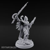 Arms Spread Corpse Fleet Commander Miniature for Dungeons and Dragons, Pathfinder or other TTRPGs