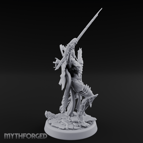 Arms Spread Corpse Fleet Commander Miniature for Dungeons and Dragons, Pathfinder or other TTRPGs