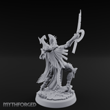 Arms Spread Corpse Fleet Commander Miniature for Dungeons and Dragons, Pathfinder or other TTRPGs