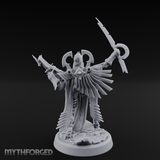 Arms Spread Corpse Fleet Commander Miniature for Dungeons and Dragons, Pathfinder or other TTRPGs