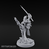 Arms Spread Corpse Fleet Commander Miniature for Dungeons and Dragons, Pathfinder or other TTRPGs