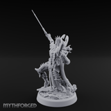Arms Spread Corpse Fleet Commander Miniature for Dungeons and Dragons, Pathfinder or other TTRPGs