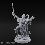 Arms Spread Corpse Fleet Commander Miniature for Dungeons and Dragons, Pathfinder or other TTRPGs