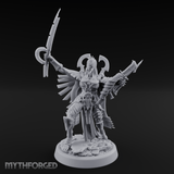 Arms Spread Corpse Fleet Commander Miniature for Dungeons and Dragons, Pathfinder or other TTRPGs