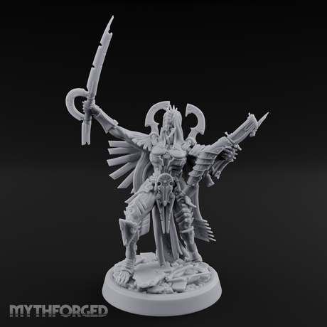Arms Spread Corpse Fleet Commander Miniature for Dungeons and Dragons, Pathfinder or other TTRPGs