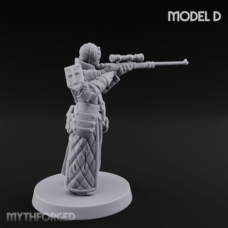 Cone Hatted Robed Human Pilgrim D Miniature for Dungeons and Dragons, Pathfinder or other TTRPGs