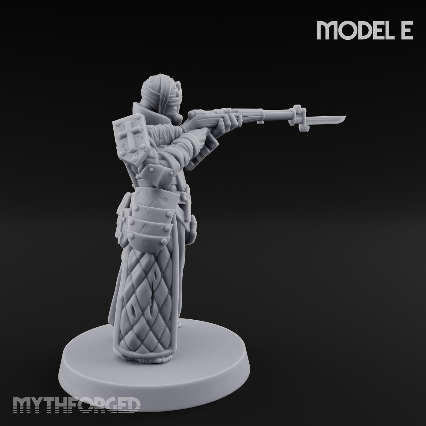 Cone Hatted Robed Human Pilgrim E Miniature for Dungeons and Dragons, Pathfinder or other TTRPGs