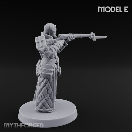 Cone Hatted Robed Human Pilgrim E Miniature for Dungeons and Dragons, Pathfinder or other TTRPGs