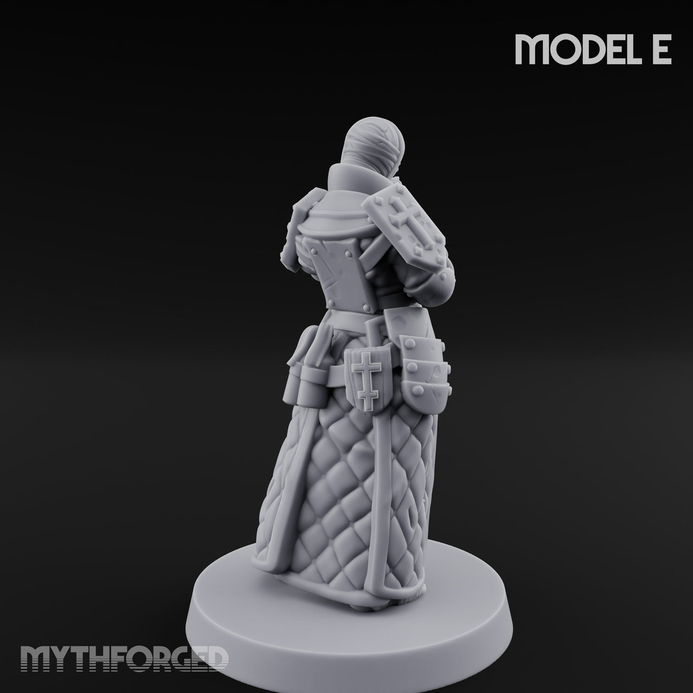 Cone Hatted Robed Human Pilgrim E Miniature for Dungeons and Dragons, Pathfinder or other TTRPGs