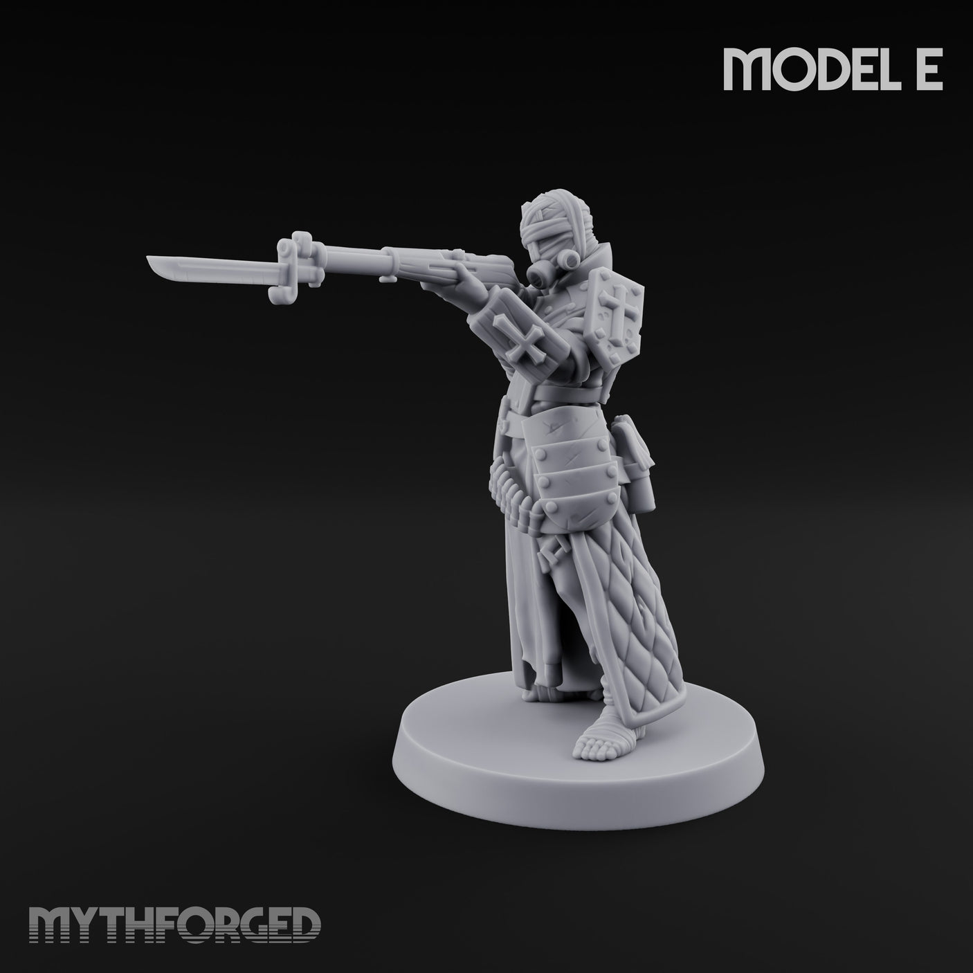 Cone Hatted Robed Human Pilgrim E Miniature for Dungeons and Dragons, Pathfinder or other TTRPGs