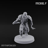 Cone Hatted Robed Human Pilgrim F Miniature for Dungeons and Dragons, Pathfinder or other TTRPGs