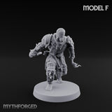 Cone Hatted Robed Human Pilgrim F Miniature for Dungeons and Dragons, Pathfinder or other TTRPGs