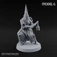 Cone Hatted Robed Human Pilgrim G Miniature for Dungeons and Dragons, Pathfinder or other TTRPGs
