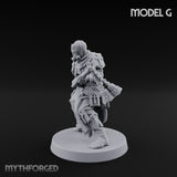 Cone Hatted Robed Human Pilgrim G Miniature for Dungeons and Dragons, Pathfinder or other TTRPGs