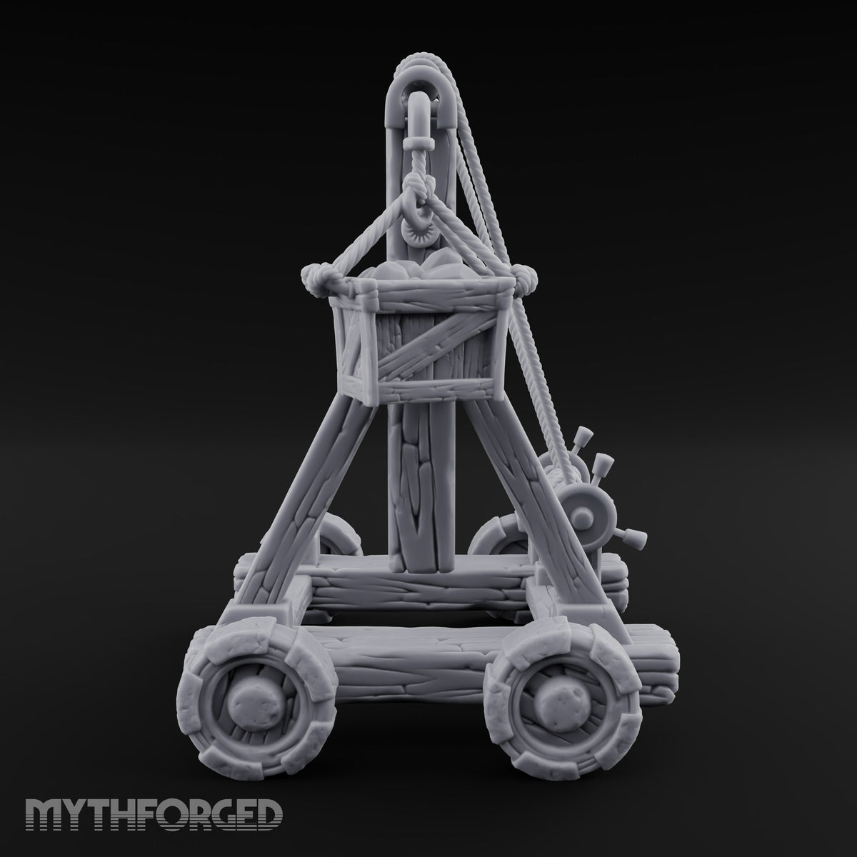 Pulleys, Planks and Plans Wooden Construction Site Terrain Set — B