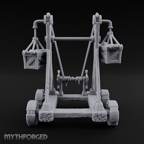 Pulleys, Planks and Plans Wooden Construction Site Terrain B