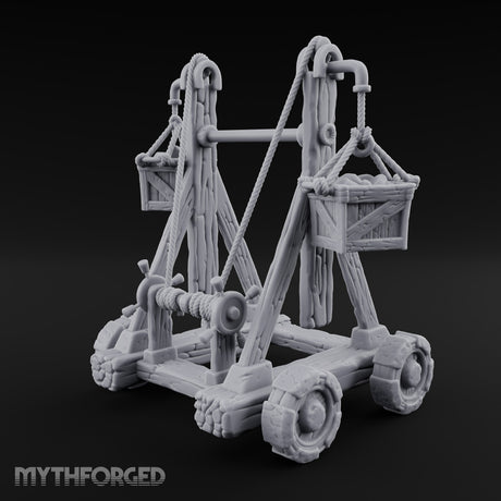 Pulleys, Planks and Plans Wooden Construction Site Terrain B