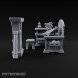 Pulleys, Planks and Plans Wooden Construction Site Terrain C