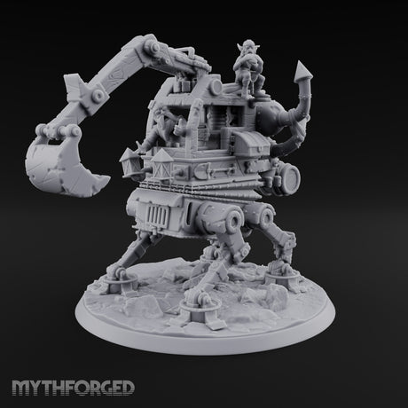 Permits Pending, Work Begins Human and Goblin Construction Crew — D