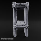 Pulleys, Planks and Plans Wooden Construction Site Terrain D