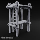 Pulleys, Planks and Plans Wooden Construction Site Terrain D