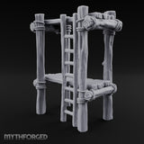 Pulleys, Planks and Plans Wooden Construction Site Terrain D