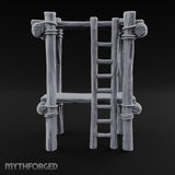 Pulleys, Planks and Plans Wooden Construction Site Terrain D
