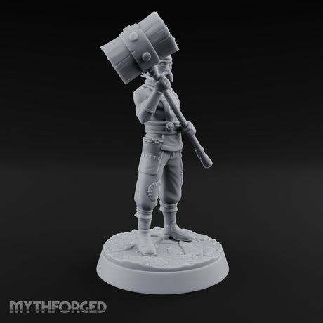Permits Pending, Work Begins Human and Goblin Construction Crew — E