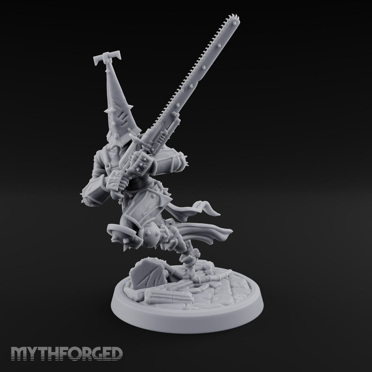 Penitents with Barbed Intent Human Spiked Warrior A