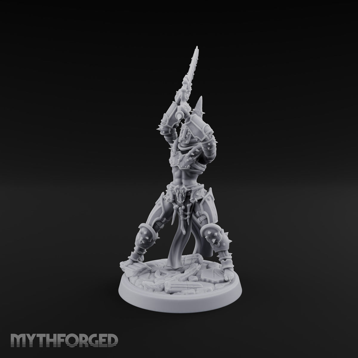 Penitents with Barbed Intent Human Spiked Warrior D
