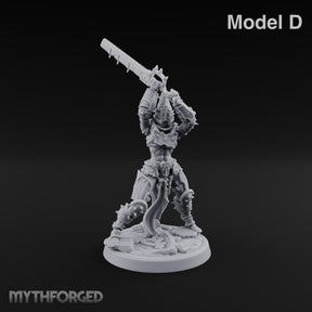 Penitents with Barbed Intent Human Spiked Warrior D