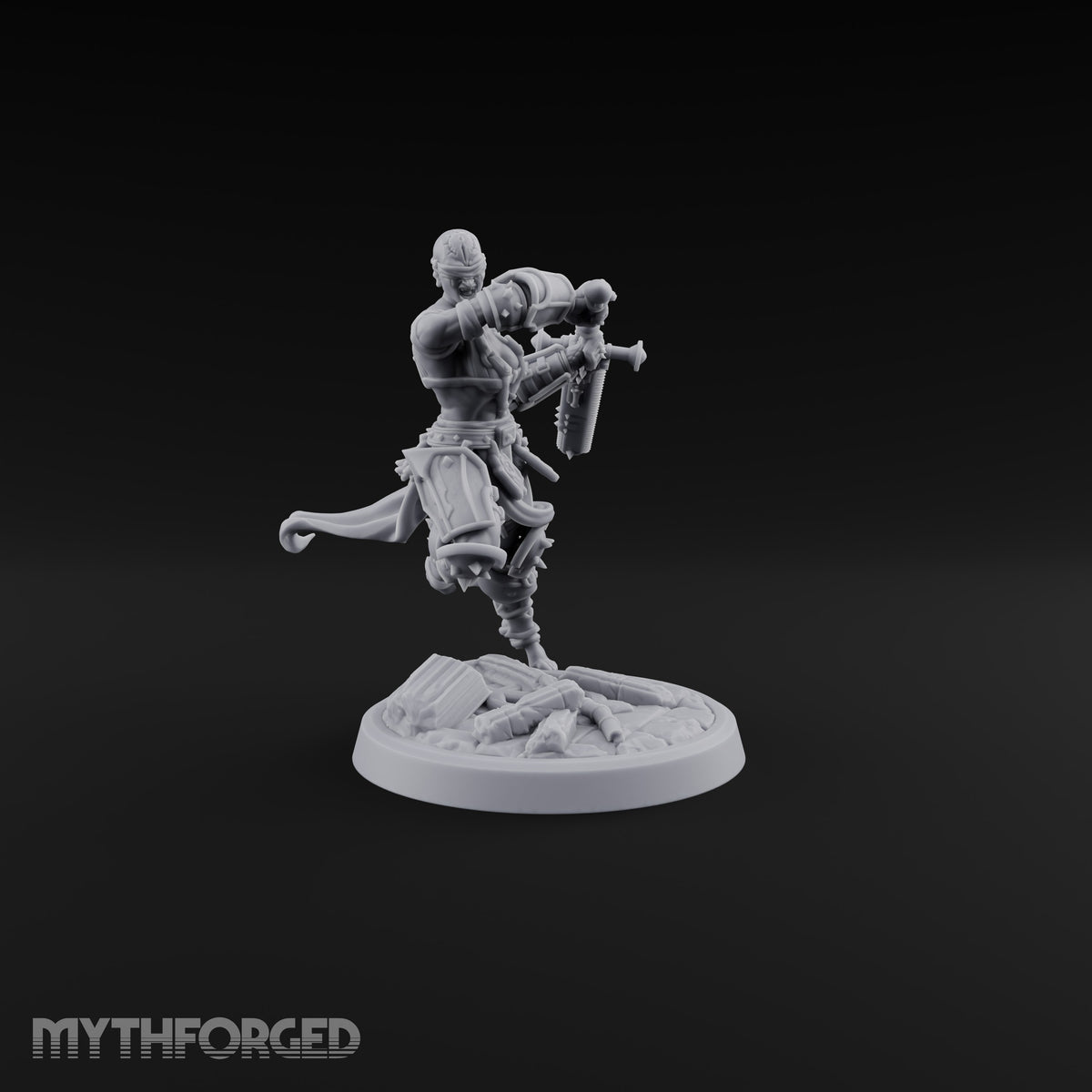 Penitents with Barbed Intent Human Spiked Warrior E