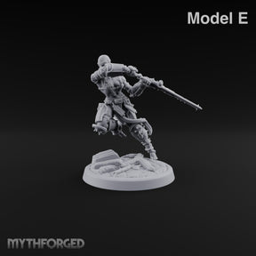 Penitents with Barbed Intent Human Spiked Warrior E