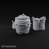 Larder Run, Three Ways Food Basket and Sack Set
