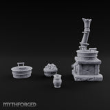 Stoke the Tub Tonight Stone Cooking Stove with Chimney
