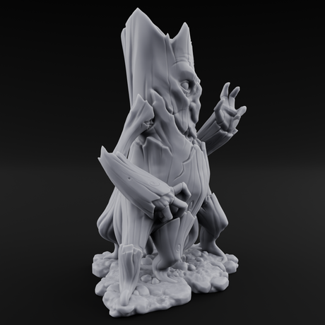 Rotting From Within Treant Corrupted Miniature for Dungeons and Dragons, Pathfinder or other TTRPGs